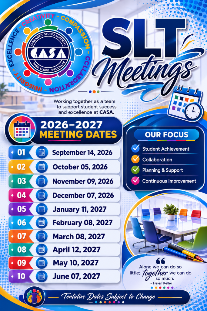 2026-2027 SLT Meetings Flyer